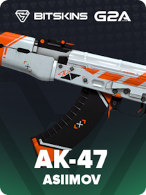 

AK-47 | Asiimov (Minimal Wear) - CS2 Skin by BitSkins.com