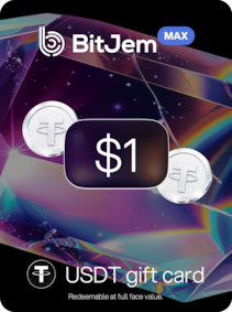 BitJem MAX Crypto Gift Card (USDT) 1 USD - BitJem Clave