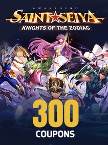 

Saint Seiya Awakening 300 Coupons - GLOBAL