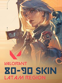 

Valorant Account 80-90 Skins LATAM Region (PC) - Valorant Account - GLOBAL