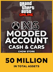 

GTA 5 MODDED ACCOUNT | 50 Million in Total Assets (Xbox Series X/S) - XBOX Account - GLOBAL