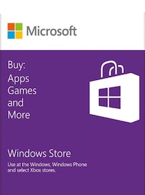 

Windows Store Gift Card 50 EUR - Microsoft Key - EUROPE