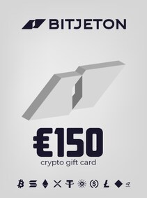 

BitJeton Crypto Gift Card 150 EUR - BitJeton Key - GLOBAL