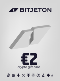 

BitJeton Crypto Gift Card 2 EUR - BitJeton Key - GLOBAL