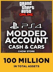 

GTA 5 MODDED ACCOUNT | 100 Million in Total Assets (PS4) - PSN Account - GLOBAL