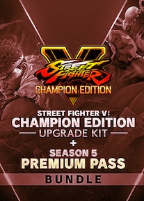 

Street Fighter V: Champion Edition Upgrade Kit + Season 5 Premium Pass Bundle (PC) - Steam Key - GLOBAL