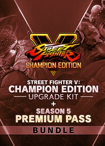 

Street Fighter V: Champion Edition Upgrade Kit + Season 5 Premium Pass Bundle (PC) - Steam Key - GLOBAL