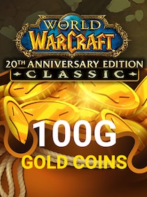 

WoW Classic 20th Anniversary Gold 100 G - BillStore - Dreamscythe - AMERICAS