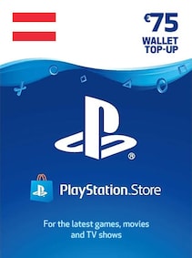 PlayStation Network Gift Card 75 EUR - PSN Schlüssel - ÖSTERREICH
