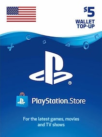 PlayStation Network Gift Card 5 USD - PSN Key - UNITED STATES