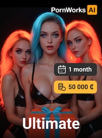 

PornWorks.ai Subscription | Ultimate 1 Month - pornworks.ai Key - GLOBAL