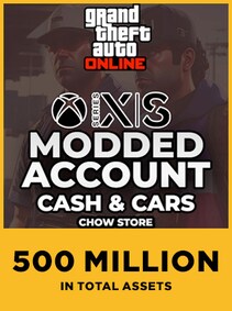 

GTA 5 MODDED ACCOUNT | 500 Million in Total Assets (Xbox Series X/S) - XBOX Account - GLOBAL