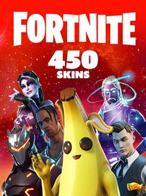 

Fortnite 450 Skins (Xbox, Switch, PC, Mobile) - Fortnite Account - GLOBAL