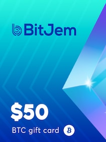 BitJem Crypto Gift Card Bitcoin 50 USD - BitJem Key