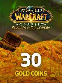 

WoW Classic Season of Discovery Gold 30G - Any Server Horde - AMERICAS