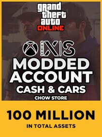 

GTA 5 MODDED ACCOUNT | 100 Million in Total Assets (Xbox Series X/S) - XBOX Account - GLOBAL