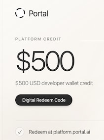 Portal.ai Gift Card 500 USD - Portal.ai