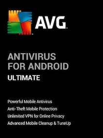 

AVG Ultimate (Android) 1 Device, 1 Year - AVG Key - GLOBAL