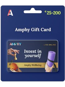 

Wellbeing Online Classes Gift Card 25 EUR - Amphy Key