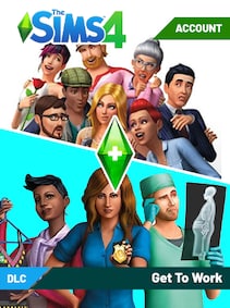 

The Sims 4 EA Account + DLCs | Get to Work (PC) - EA App Account - GLOBAL