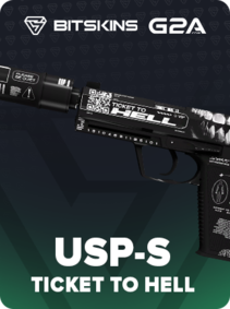 

USP-S | Ticket to Hell (Factory New) - CS2 Skin by BitSkins.com