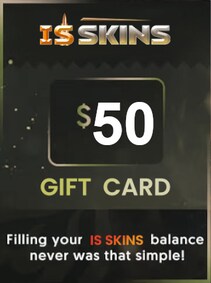 

ISSKINS Gift Card 50 USD - isskins.com Key - GLOBAL