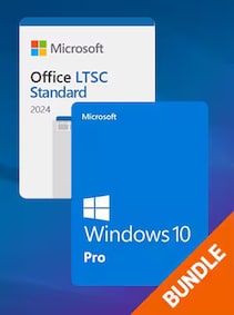 

Windows 10 Pro & Office 2024 LTSC Standard Bundle (PC) - Microsoft Key - GLOBAL