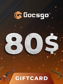 Gocsgo Gift Card 80 USD - GoCsGo