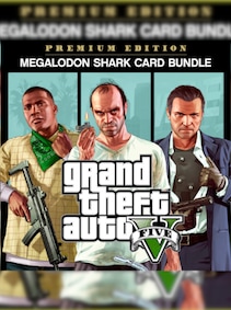 

Grand Theft Auto V: Premium Online Edition & Megalodon Shark Card Bundle (PC) - Steam Account - GLOBAL