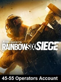 

Tom Clancy's Rainbow Six Siege Account with 45-55 Operators (PC) - Ubisoft Connect Account - GLOBAL