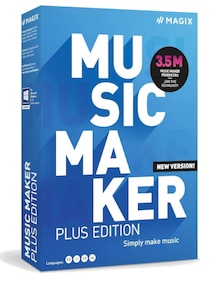 

MAGIX Music Maker 2021 | Plus (PC) (1 Device, Lifetime) - Magix Key - GLOBAL