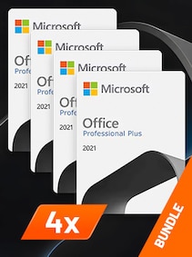 Office 2021 Professional Plus x4 Bundle (PC) - Microsoft