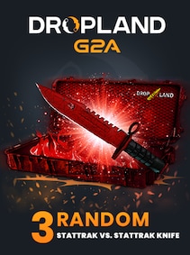 

Counter Strike 2 RANDOM 3 CASE STATTRAK VS. STATTRAK KNIFE SKIN - BY DROPLAND.NET Key - GLOBAL