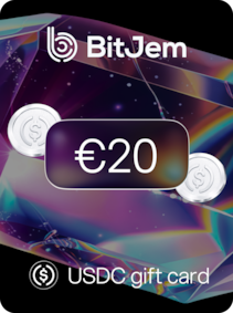 BitJem Crypto Gift Card USDC 20 EUR - BitJem Clave