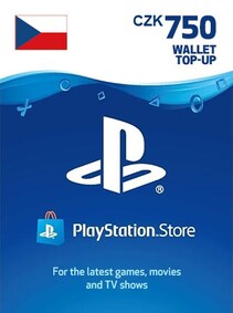 

PlayStation Network Gift Card 750 CZK PSN CZECH REPUBLIC