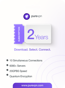 

PureVPN (10 Devices, 2 Years) - PureVPN Key - GLOBAL