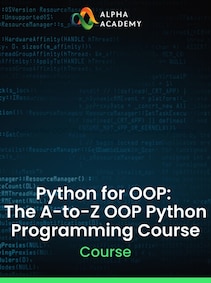 

Python for OOP: The A-to-Z OOP Python Programming Course - Alpha Academy Key - GLOBAL