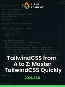 

TailwindCSS from A to Z: Master TailwindCSS Quickly - Alpha Academy Key - GLOBAL