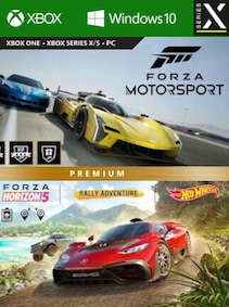 

Forza Motorsport and Forza Horizon 5 Premium Editions Bundle (Xbox Series X/S, Windows 10) - Xbox Live Account - GLOBAL