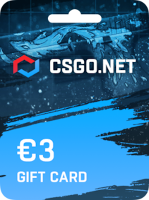 

CSGO.net Gift Card 3 EUR