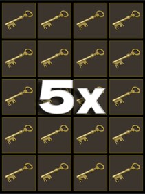 

Team Fortress 2 (TF2) - 5x Mann Co. Supply Crate Key - Trademekey.com - GLOBAL