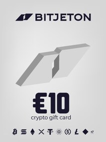 

BitJeton Crypto Gift Card 10 USD - BitJeton Key - GLOBAL