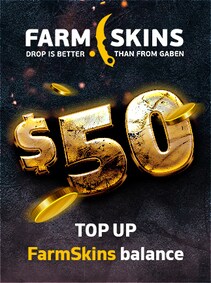 

Farmskins Wallet Card 50 USD - FARMSKINS.COM Key - GLOBAL