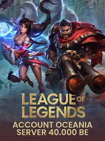 

League of Legends Account Level 30 - Unranked + 40000 Blue Essence Oceania Server (PC) - League of Legends Account - GLOBAL