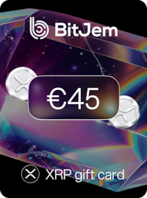 BitJem Crypto Gift Card (XRP) 45 EUR - BitJem Clave