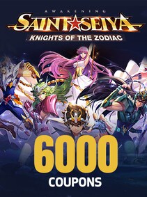 

Saint Seiya Awakening 6000 Coupons - GLOBAL