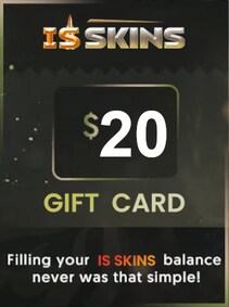 

ISSKINS Gift Card 20 USD - isskins.com Key - GLOBAL