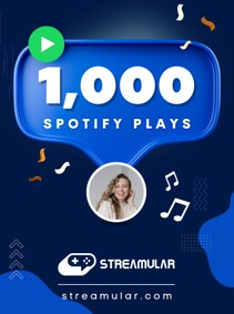 

Spotify 1000 Plays - Streamular.com