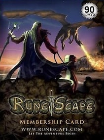 

RuneScape Membership Timecard 90 Days - Runescape Key - GLOBAL