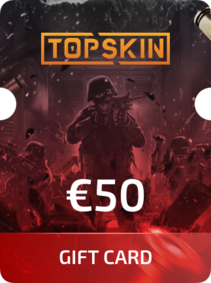 

Topskin.net Gift Card 50 EUR
